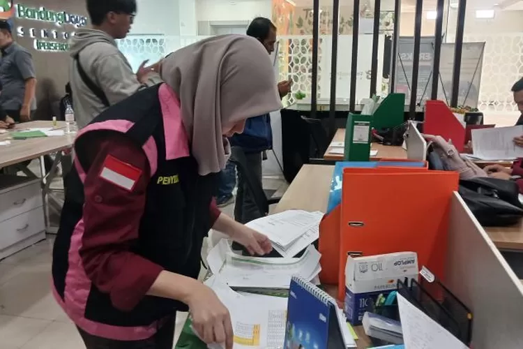 Kantor PT BDS Digeledah Tim Penyidik Kejari Kabupaten Bandung